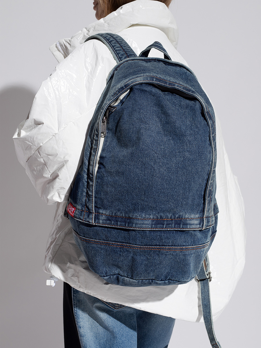 Denim Backpack